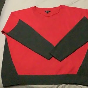 Color block sweater